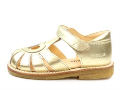 Angulus sandal gold with heart